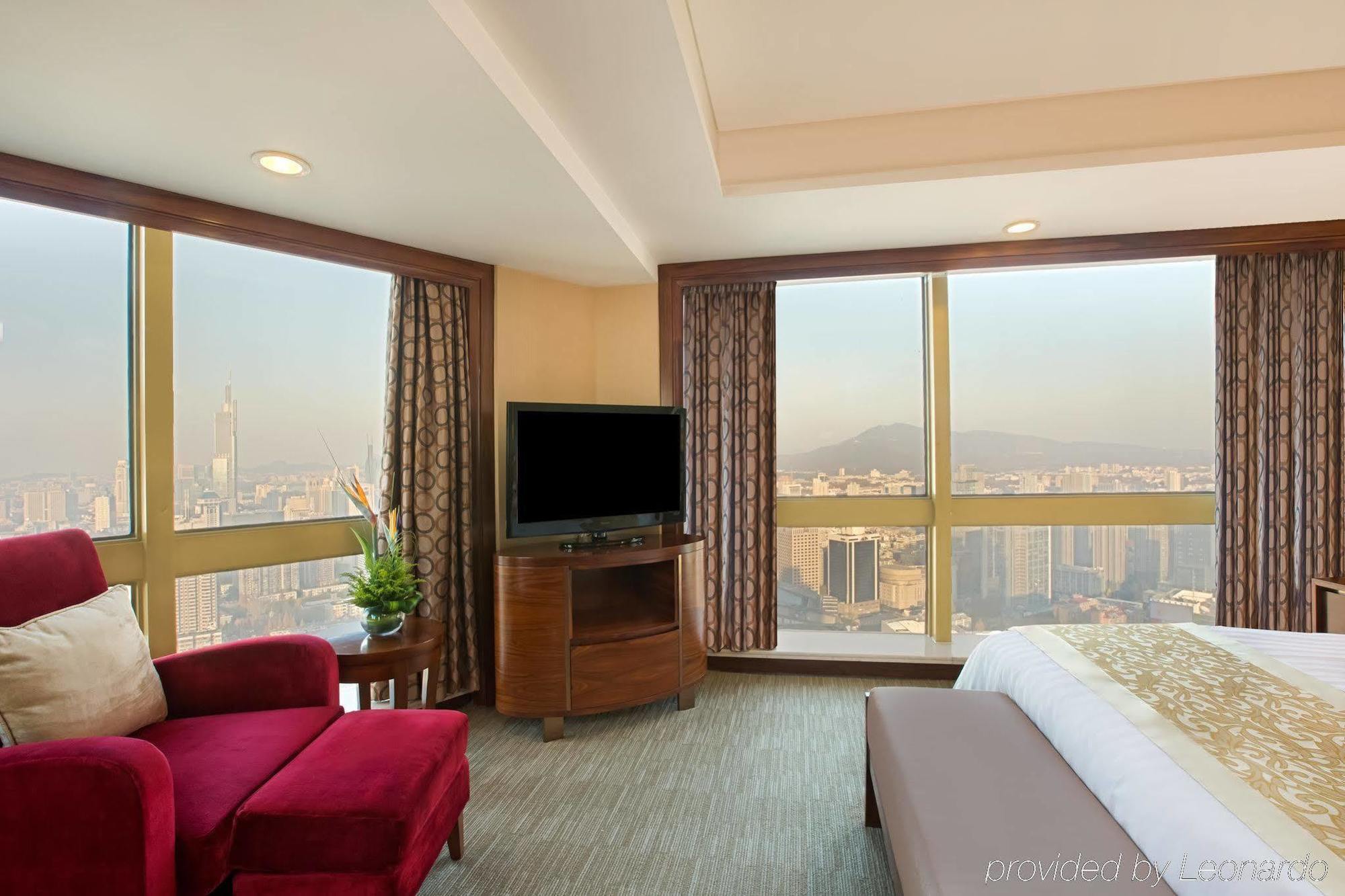 Crowne Plaza Nanjing Hotels & Suites Exterior foto
