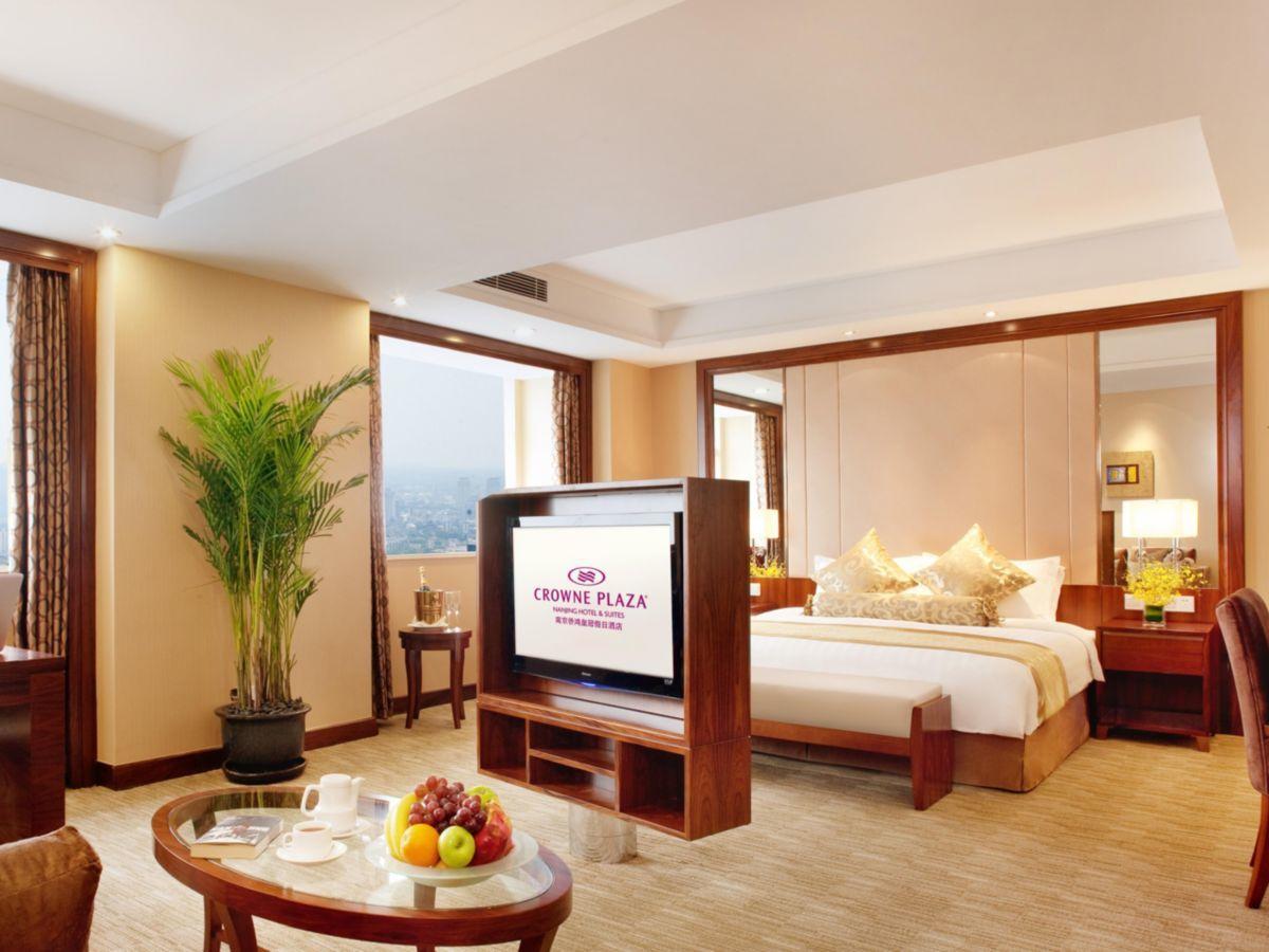 Crowne Plaza Nanjing Hotels & Suites Exterior foto